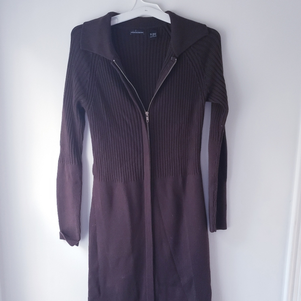 Moda Brown Cardigan